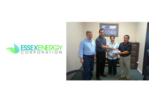 Essex Energy Presents Award to Skyline