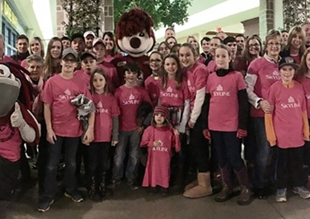 Over 100 Skyline Employees Attend Guelph Storm’s Pink in the Rink!