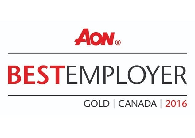 Skyline Named Aon Best Employer in Canada for 2016