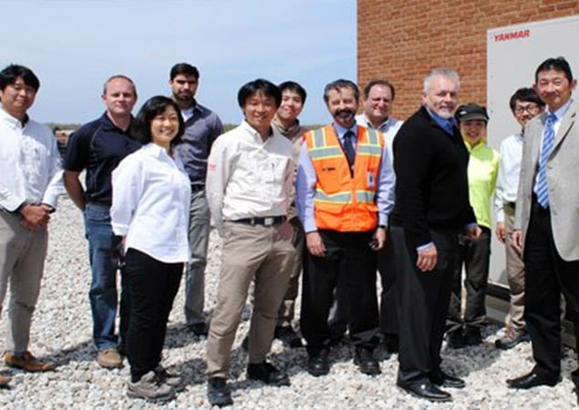 Skyline Unveils Micro CHP System at St. Catharines, ON Property