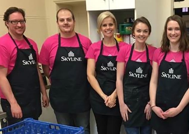 Skyline Prepares and Serves Breakfast for 120+ at Guelph’s Lakeside HOPE House