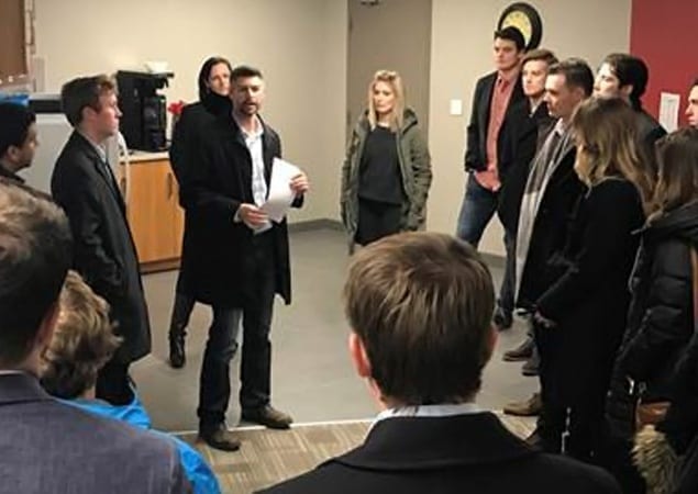 University of Guelph Real Estate & Housing Students Tour Skyline Buildings