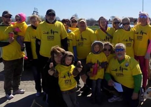 Skyline staff members in the Sault Ste. Marie region participated in their local Steps for Life charity walk