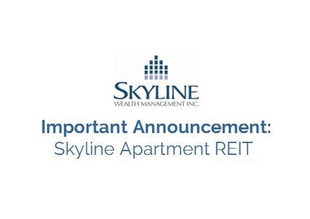 Skyline Apartment REIT Announces New Unit Price, Distribution per Unit