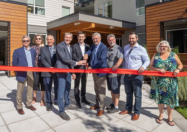 Three mid-rise apartment buildings bring 230 new suites to Vancouver Island